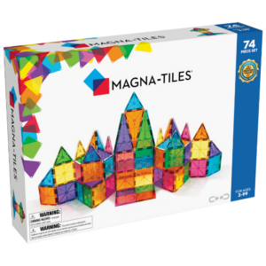 Front of MAGNA-TILES® Classic 74-Piece Set package