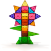 Example flower build with MAGNA-TILES® Classic 74-Piece Set