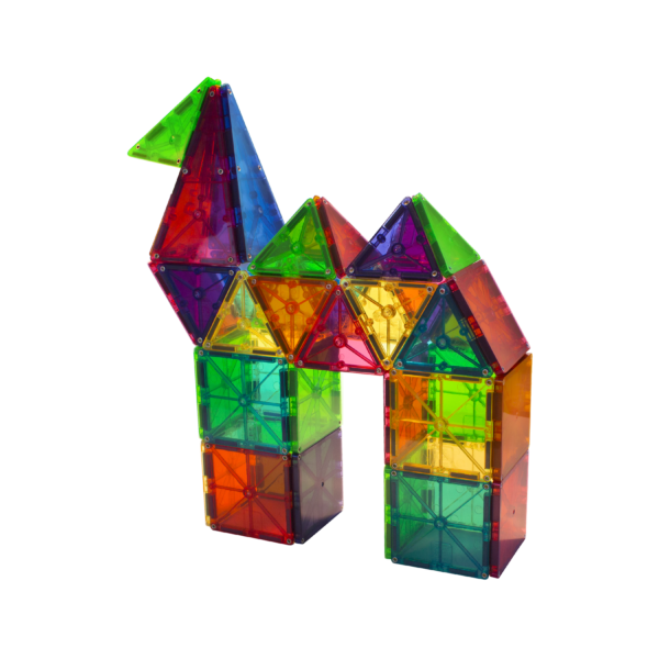 Structure built with MAGNA-TILES® Classic 100-Piece Set