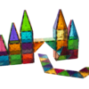 Castle structure built with MAGNA-TILES® Classic 100-Piece Set