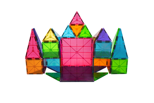 Structure built using MAGNA-TILES® Classic 32-Piece Set