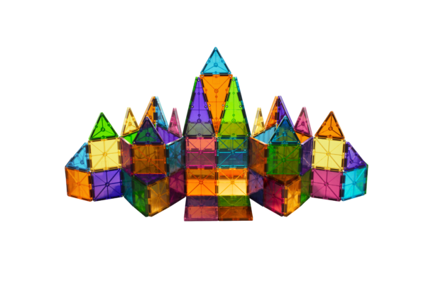 Example structure using MAGNA-TILES® Classic 74-Piece Set