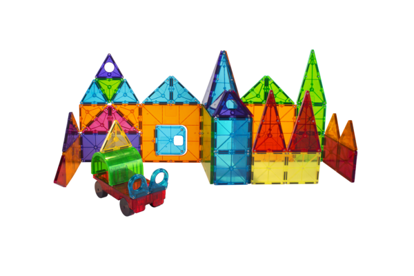 Example build with MAGNA-TILES® Deluxe 48-Piece Set