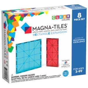 Front Of Magna-Tiles® Rectangles 8-Piece Expansion Set Box