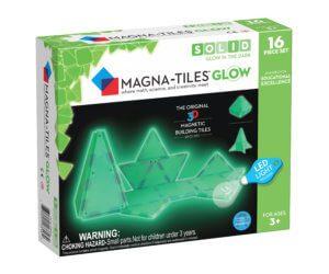 Front Of Magna-Tiles® Glow In The Dark 16-Piece Set Box