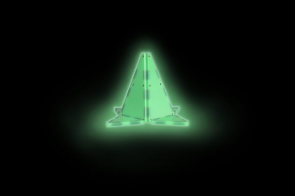 magna tiles glow in the dark set