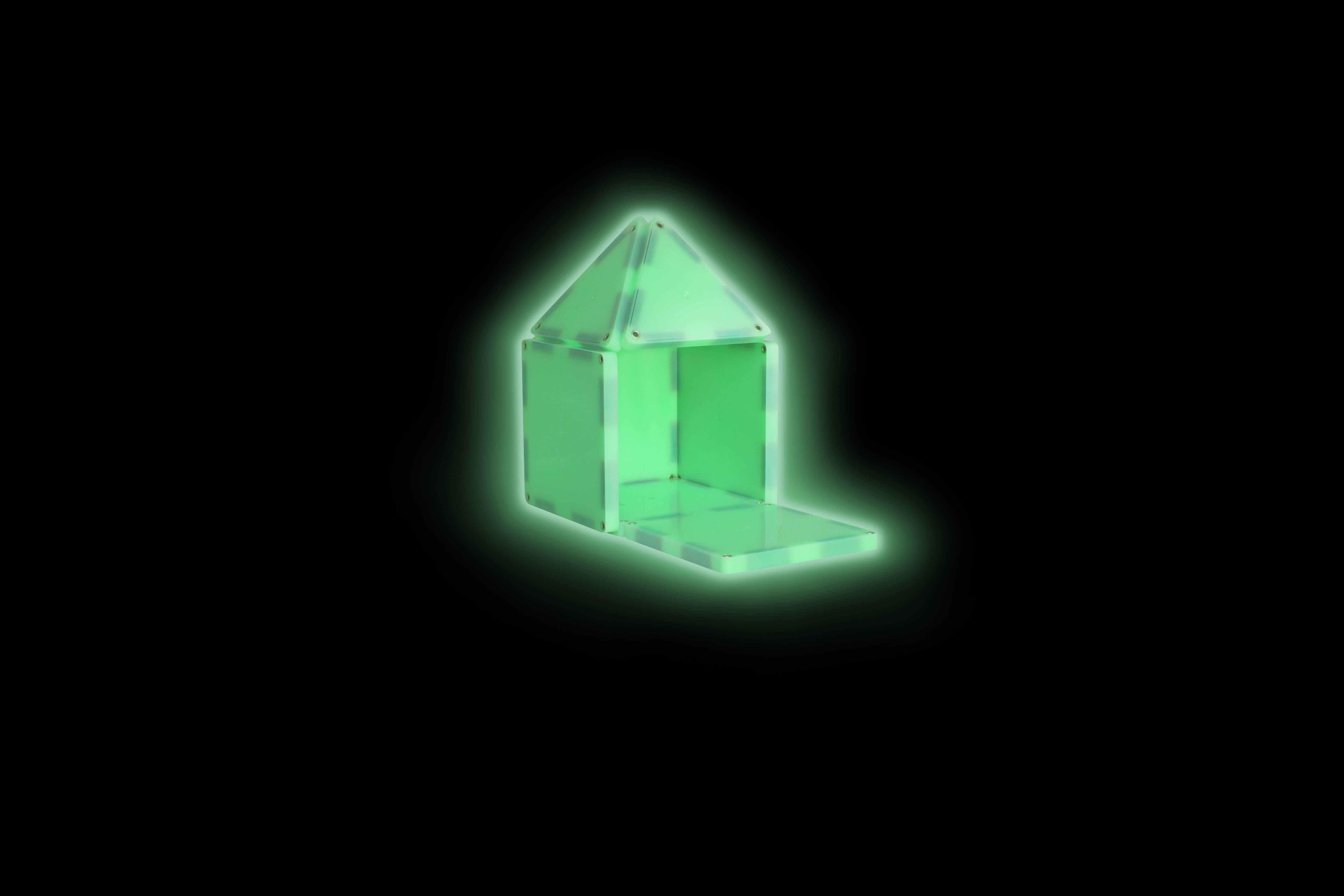 magna tiles glow in the dark set