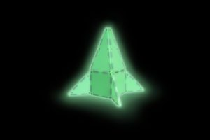 magna tiles glow in the dark set