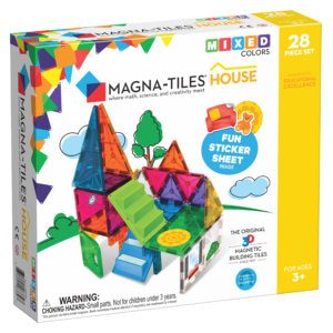 Front Of Magna-Tiles® House 28-Piece Set Box