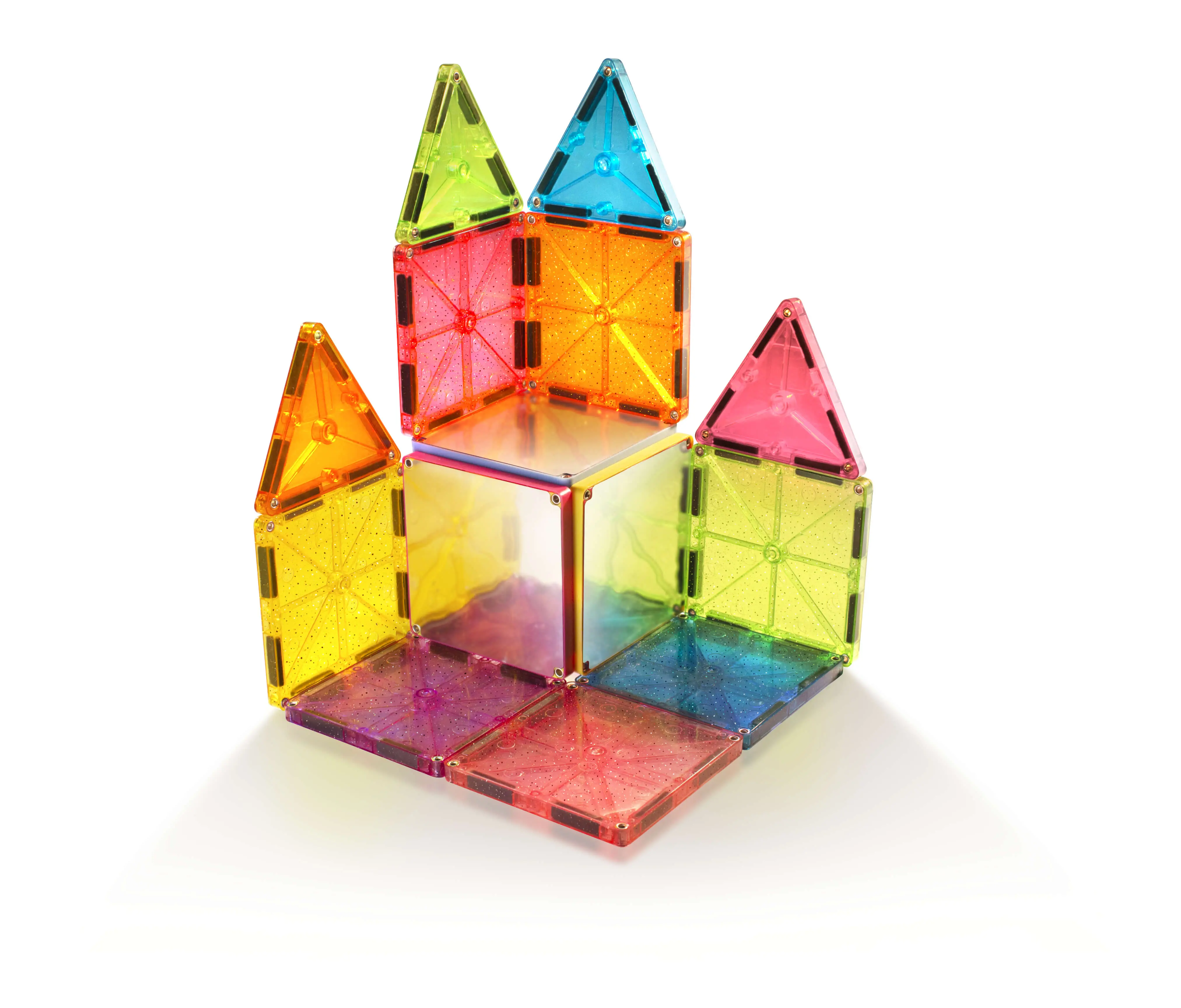 magna tiles house