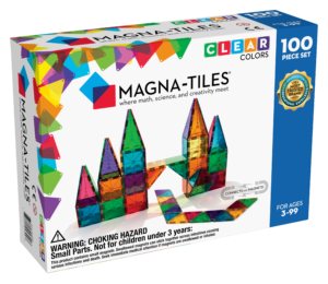 The New Magnet People Magnet Building Tiles 102 Piece Set Magna Construction 3D 
