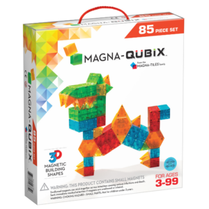 Front of Magna-Qubix® 85-Piece Set package
