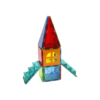 Example tower build with stairs from MAGNA-TILES® Metropolis 110-Piece Set
