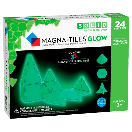 Magna-Tiles® Glow in the Dark 24-Piece 