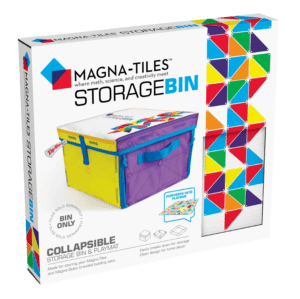 Front Of Magna-Tiles® Storage Bin & Interactive Play-Mat Box