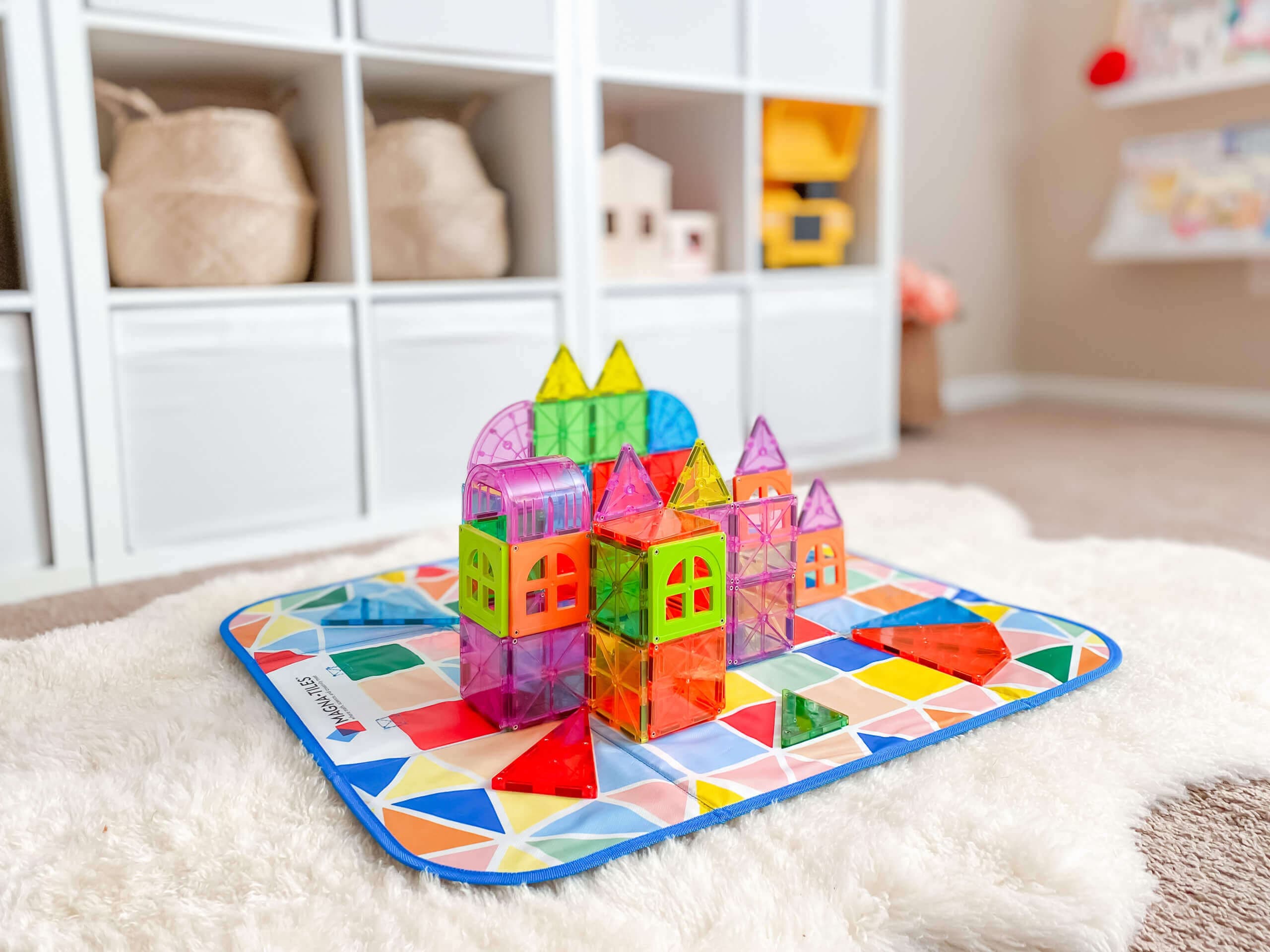 magna tile storage bin