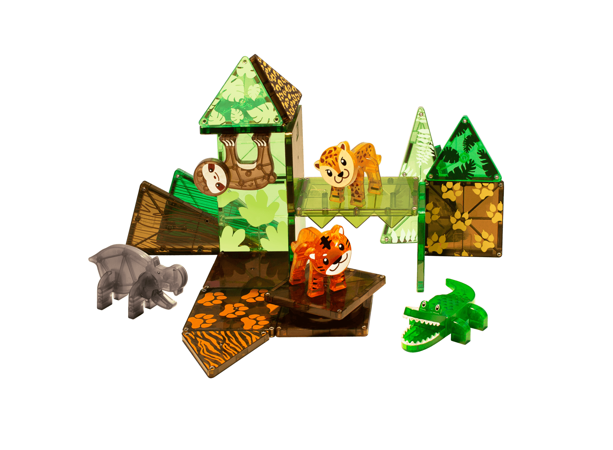 magna tiles safari set