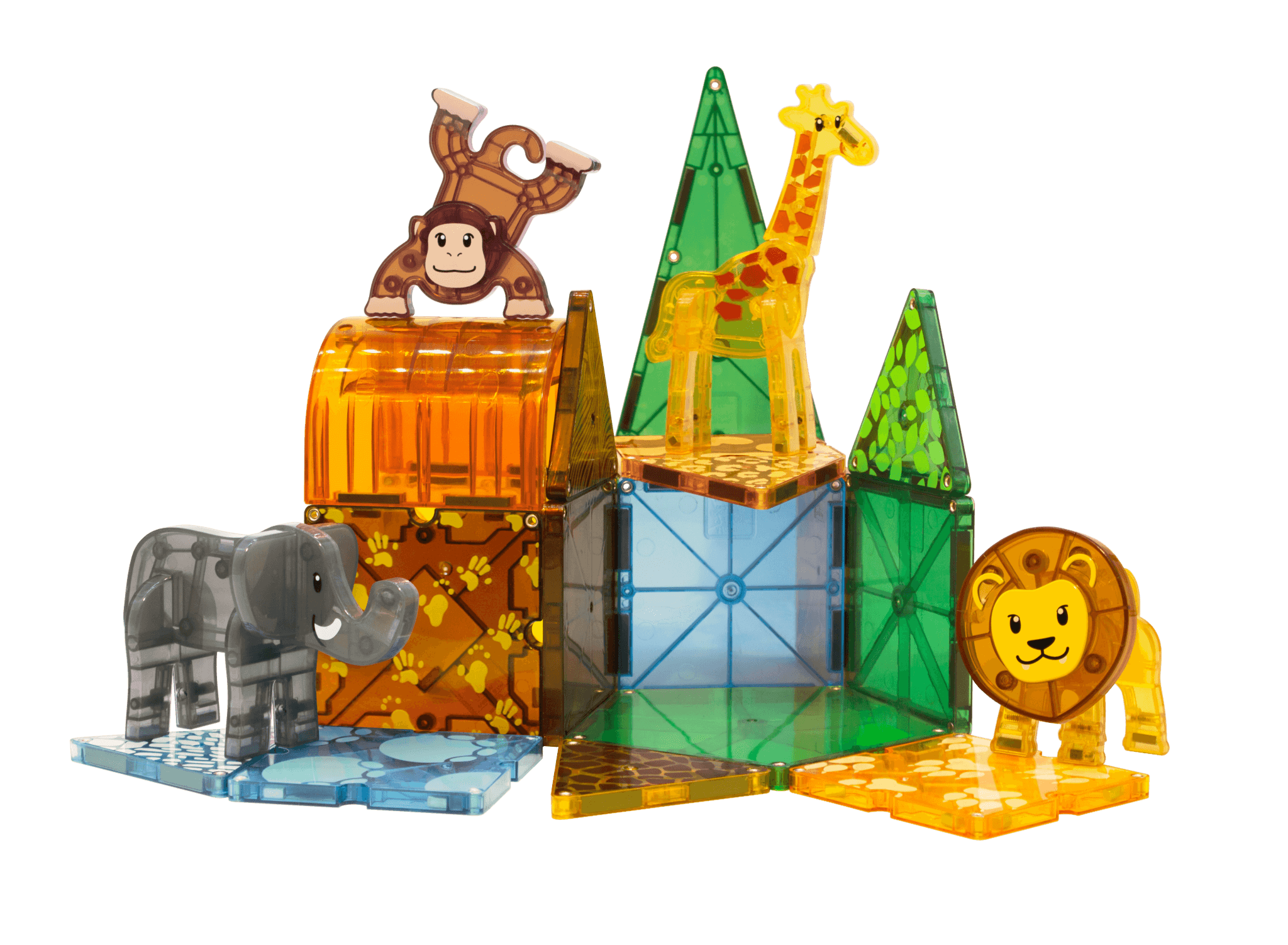magna tiles safari set