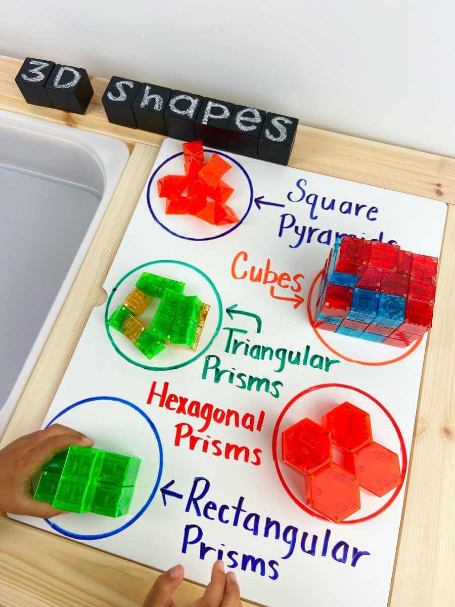 Learning shapes with Magna-Qubix