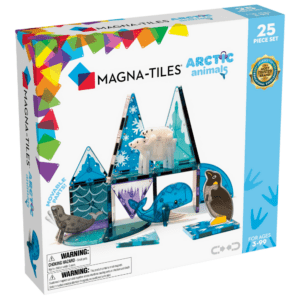 Front of MAGNA-TILES® Arctic Animals 25-Piece Set package