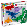 Front of MAGNA-TILES® Dinos 5-Piece Set package