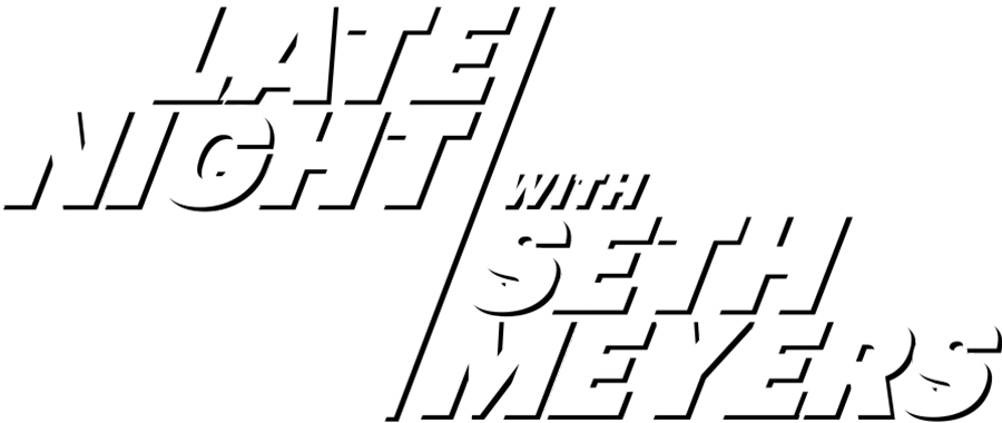 Late night news talk show, Late Night with Seth Meyers logo