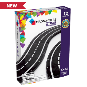 Front of MAGNA-TILES® XTRAS: Roads 12-Piece Set package