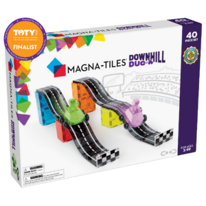 Front of MAGNA-TILES® Downhill Duo 40-Piece Set package