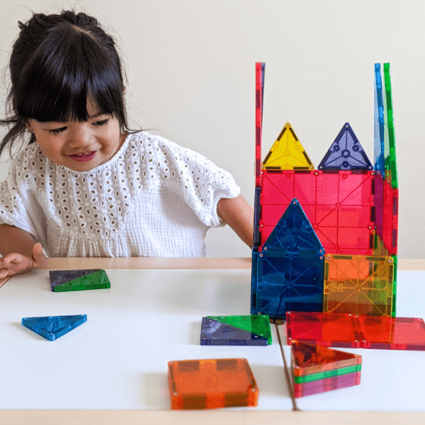 Child playing with Classic 32-Piece Set