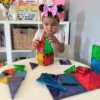 Child playing with Classic 32-Piece Set