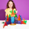 Child Playing with Combo 46-Piece Set Build